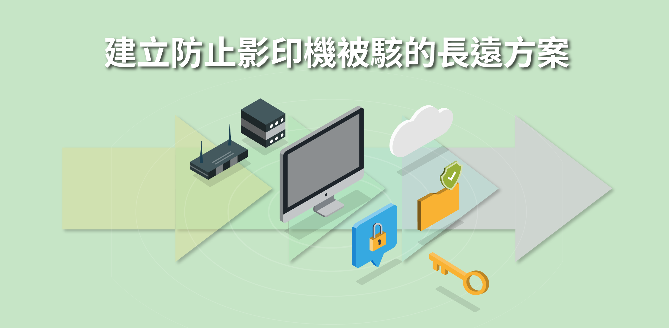 建立防止影印機被駭的長遠方案